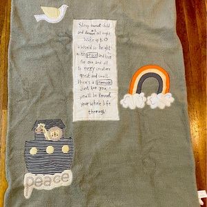 Little Unicorn Noah’s Ark Baby Blanket